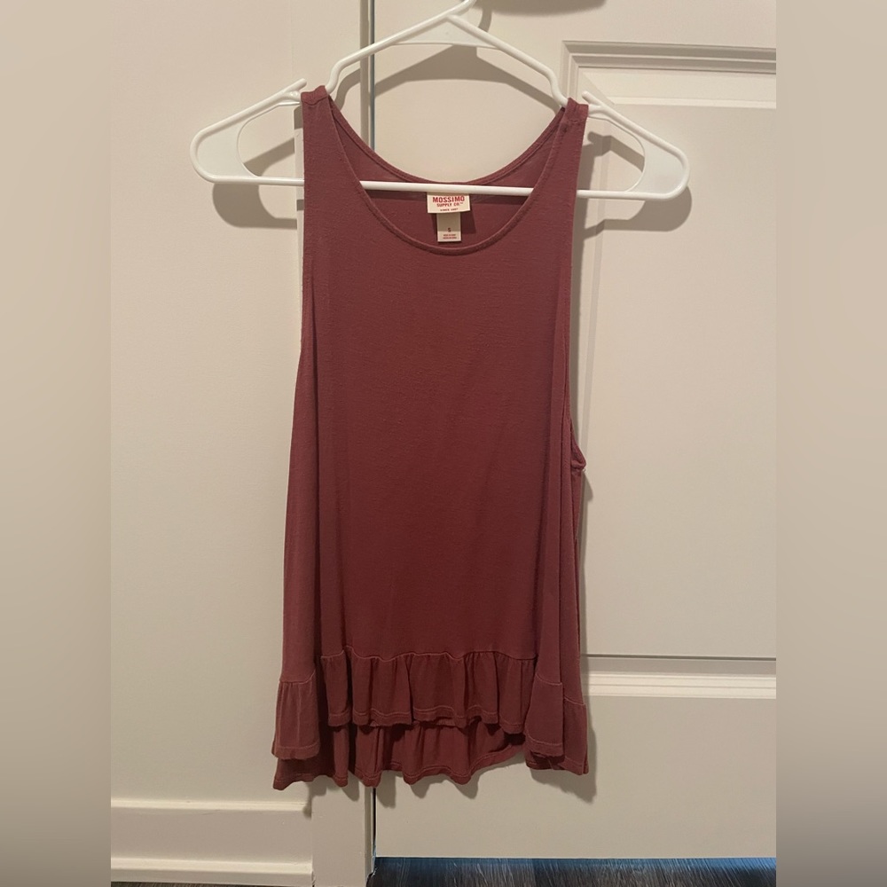 Dark Red/Pink Tank Top